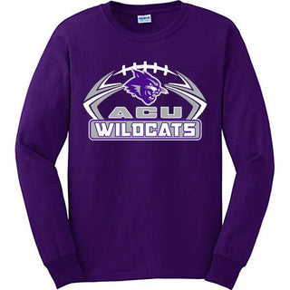 Abilene Christian University Wildcats - Football Long Sleeve T-Shirt