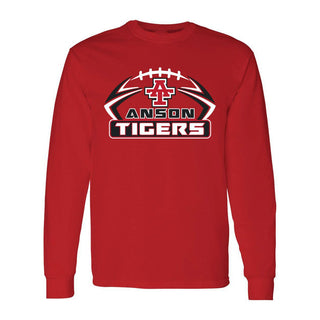 Anson Tigers - Football Long Sleeve T-Shirt