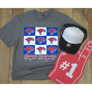 Cooper Cougars - 9 Boxes T-Shirt