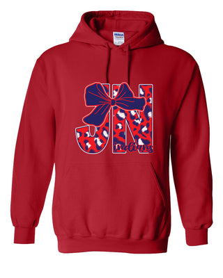 Jim Ned Indians - Bow Letter Hoodie