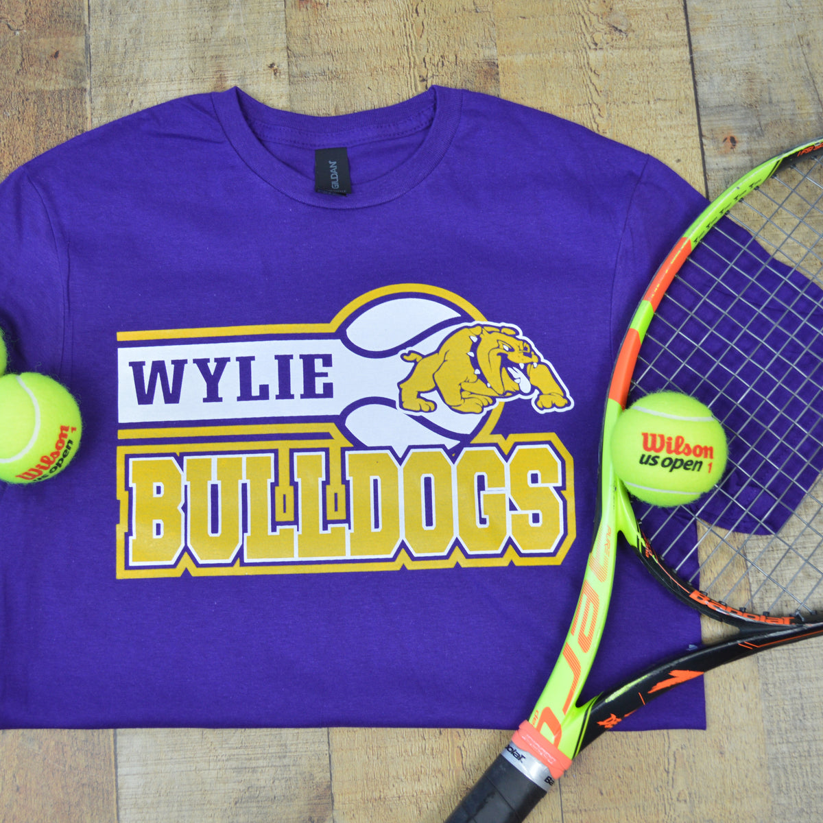 Wylie Bulldogs Tennis TShirt Lil Cattilac