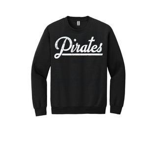 Eula Pirates - Script with Tail Crewneck Sweatshirt