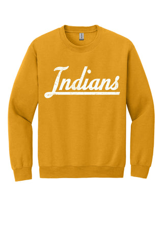 Haskell Indians - Script with Tail Crewneck Sweatshirt