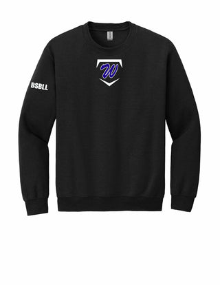 Wylie Baseball - Home Plate on Black