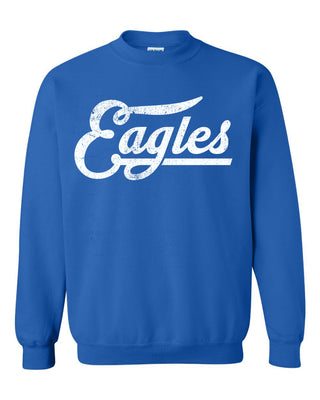 TLCA Eagles - Script with Tail Crewneck Sweatshirt