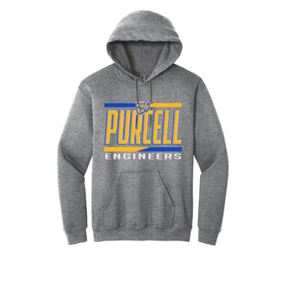 Purcell Engineers - Split Stripe Hoodie