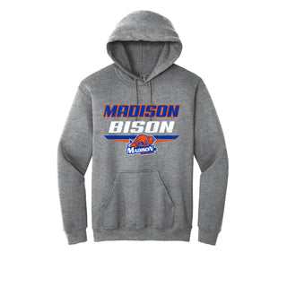 Madison Bison - Double Stripe Hoodie