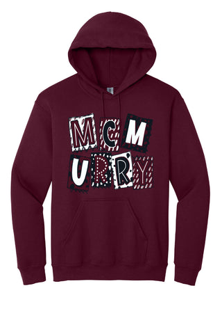 McMurry University War Hawks - Scrapbook Box Hoodie