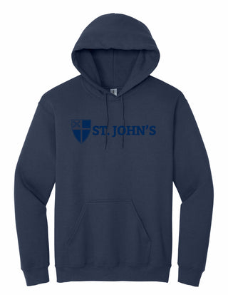 St. John's Episcopal School Sweatshirt with Puff Monogram