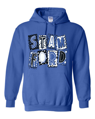 Stamford Bulldogs - Scrapbook Box Hoodie
