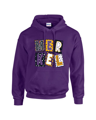 Merkel Badgers - Scrapbook Box Hoodie