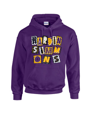 Hardin Simmons University Cowboys - Scrapbook Box Hoodie
