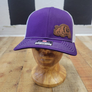 Wylie Bulldogs - Mascot Leather Patch Mesh Cap