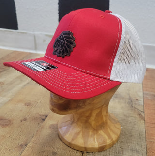 Jim Ned Indians - JN Leather Patch Mesh Cap