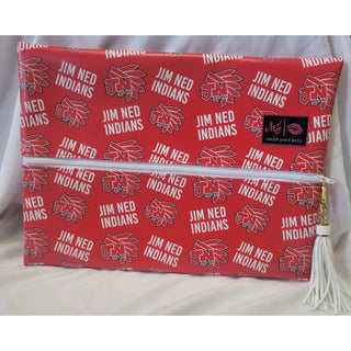 Jim Ned Indians Layflat Makeup Junkie Bags