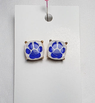 Square Paw Studs