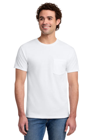 Jerzees® -  Dri-Power® 50/50 Cotton/Poly Pocket T-Shirt.  29MP