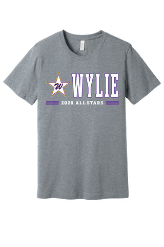 Wylie All-Stars - Grey with Star Options