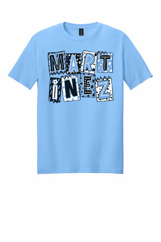 Martinez Mustangs - Scrapbook Box T-Shirt