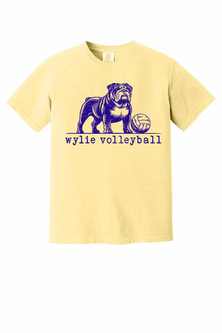 Wylie Volleyball - Simple with Bulldog