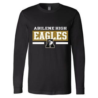 Abilene High Eagles - Simple Striped Long Sleeve T-Shirt
