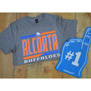 Alcorta Buffaloes - Split Stripe T-Shirt