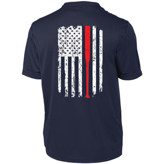 Angels Stars & Stripes on Navy Sport-Tek - San Antonio Baseball