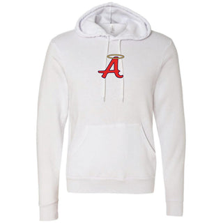 Angels Logo on White Bella+Canvas - San Antonio Baseball