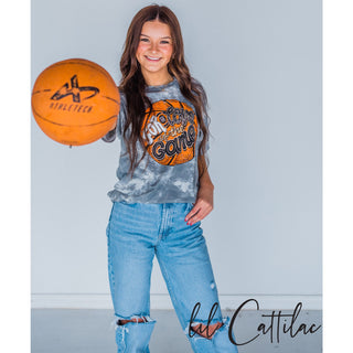 For the Love of the Game Tie-Dye Basketball Tee