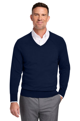Brooks Brothers® Cotton Stretch V-Neck Sweater BB18400