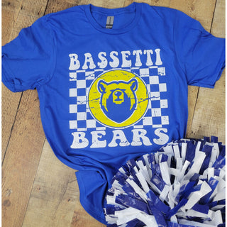 Bassetti Bears - Checkered T-Shirt