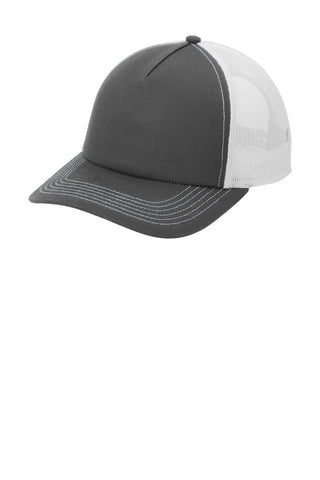 Port Authority® Low-Profile Snapback 5-Panel Trucker Cap C405LP