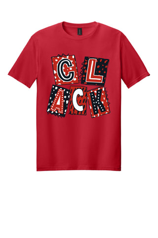 Clack Cardinals - Scrapbook Box T-Shirt