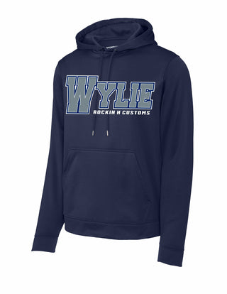 Wylie LL Coach Pitch - Navy Hoodie