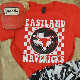 Eastland Mavericks - Checkered T-Shirt