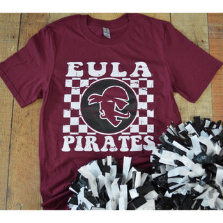 Eula Pirates - Checkered T-Shirt