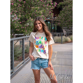 That Game Day Feeling Bright - Football Tee