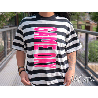 Game Day Striped Tee