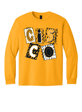 Cisco Loboes - Scrapbook Box Long Sleeve T-Shirt