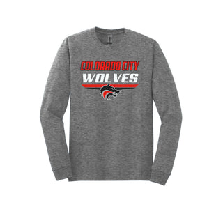 Colorado City Wolves - Double Stripe Long Sleeve T-Shirt