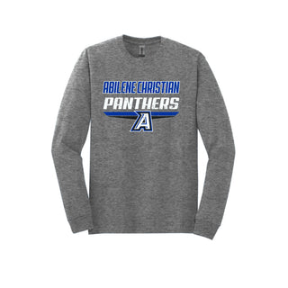 Abilene Christian Panthers - Double Stripe Long Sleeve T-Shirt