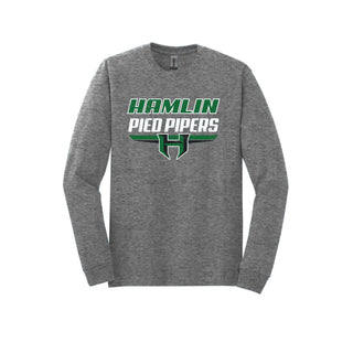 Hamlin Pied Pipers - Double Stripe Long Sleeve T-Shirt