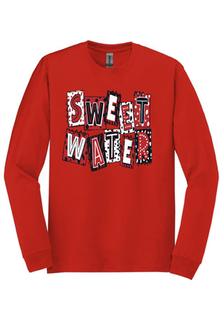 Sweetwater Mustangs - Scrapbook Box Long Sleeve T-Shirt