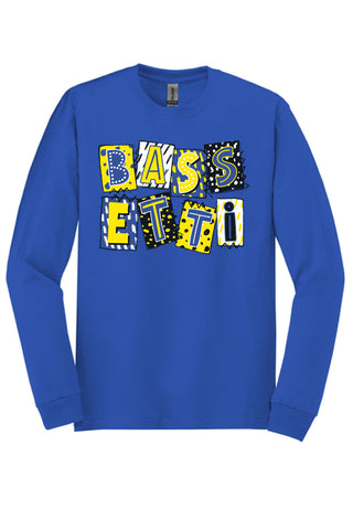 Bassetti Bears - Scrapbook Box Long Sleeve T-Shirt