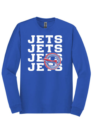 Dyess Jets - Repeat Long Sleeve T-Shirt