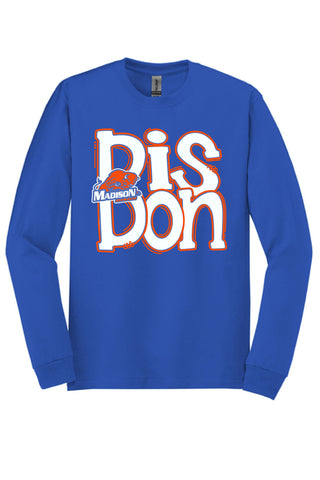 Madison Bison - Funky Stack Long Sleeve T-Shirt