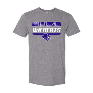 Abilene Christian University Wildcats - Double Stripe T-Shirt