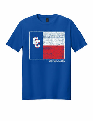Cooper Cougars Cheer - Flag