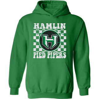 Hamlin Pied Pipers - Checkered Hoodie