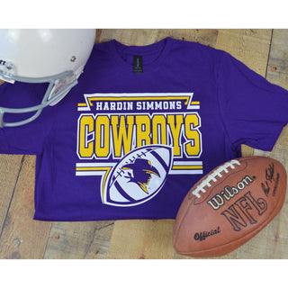 Hardin Simmons University Cowboys - Football T-Shirt